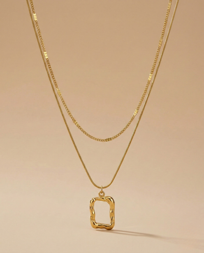 Aurelle Forma Twin Necklace