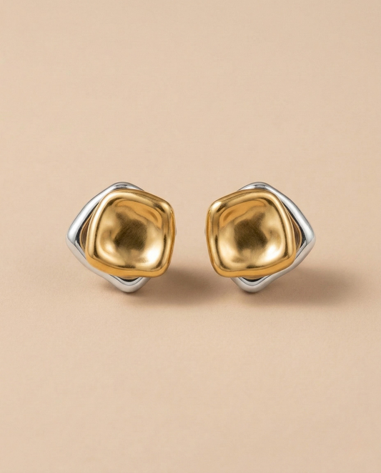 Solara Dual-Tone Studs