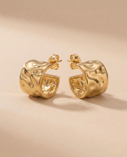 Eterna Molten Gold Hoops