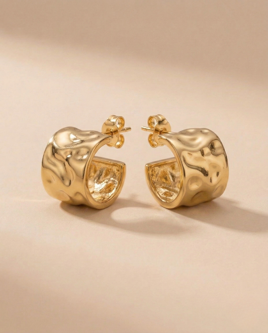 Eterna Molten Gold Hoops