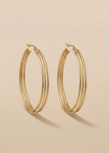 Verona Triple Hoops