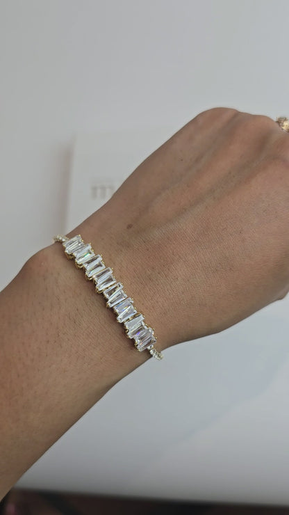 Celestia Stella Lux Baguette Bracelet