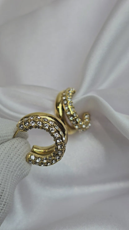 Eterna Dual Lustra Hoops