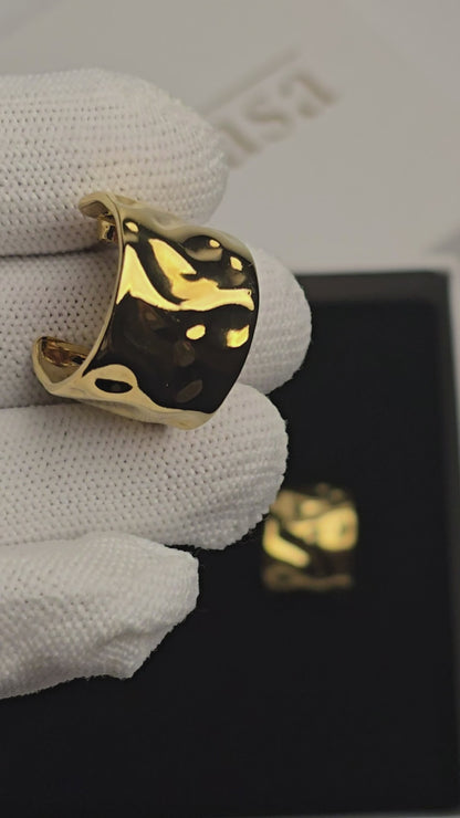 Eterna Molten Gold Hoops